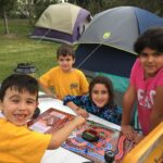 Learning at camping